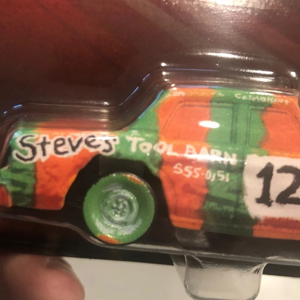 Pixar Cars High Impact Toy Car - Green, Orange, White